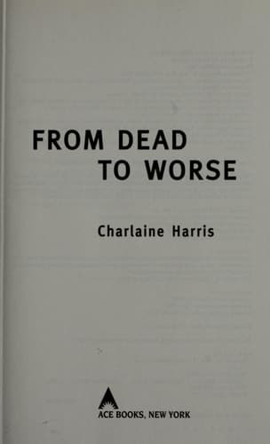 Cover of From Dead to Worse