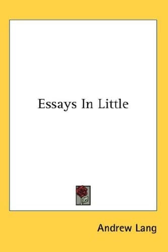 Cover of Essays In Little