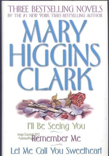 Cover of Mary Higgins Clark, three bestselling novels