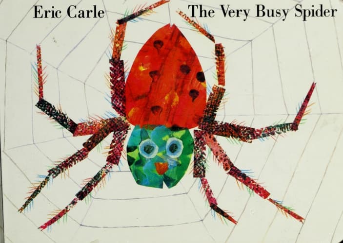 Cover of The very busy spider: A Lift-the-Flap Book