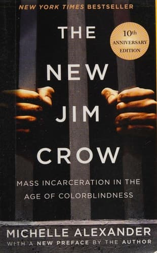 Cover of Summary of The New Jim Crow: Mass Incarceration in the Age of Colorblindness by Michelle Alexander | Conversation Starters