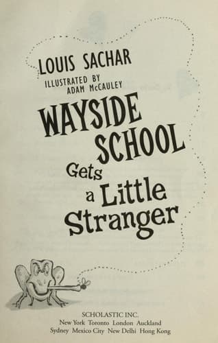 Cover of Wayside School Gets a Little Stranger