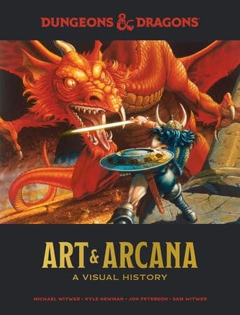 Cover of Dungeons and Dragons Art and Arcana