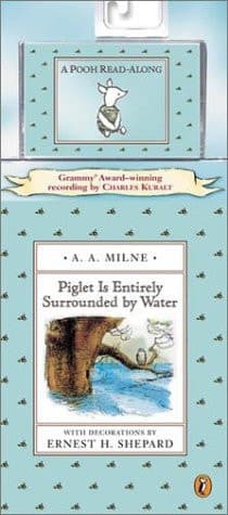 Cover of Piglet Is Entirely Surrounded by Water storytape (Pooh Read-Along)