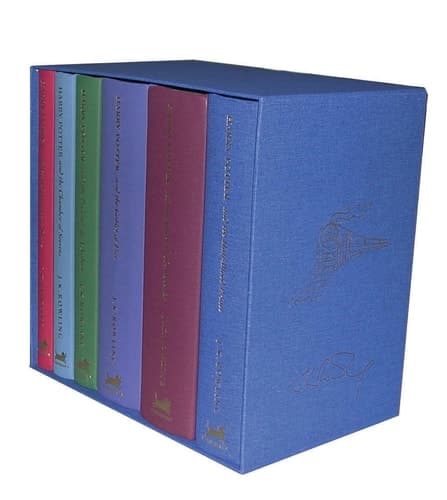 Cover of Harry Potter Boxed Set Harry Potter and the Sorcerer's Stone; Harry Potter and the Chamber of Secrets; Harry Potter and the Prisoner of Azkaban; Harry Potter and the Goblet of Fire; Harry Potter and the Order of the Phoenix; Harry Potter and the Half-Blood Prince