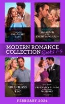 Cover of Modern Romance February 2024 Books 1-4