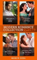Cover of Modern Romance March 2024 Books 1-4