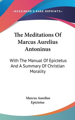 Cover of The Meditations Of Marcus Aurelius Antoninus