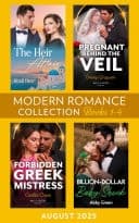 Cover of Modern Romance August 2025 Books 1-4