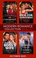 Cover of Modern Romance October 2025 Books 1-4