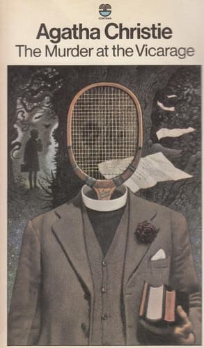 Cover of The murder at the vicarage
