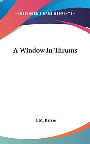 Cover of A Window In Thrums
