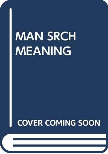 Cover of Man's Search for Meaning