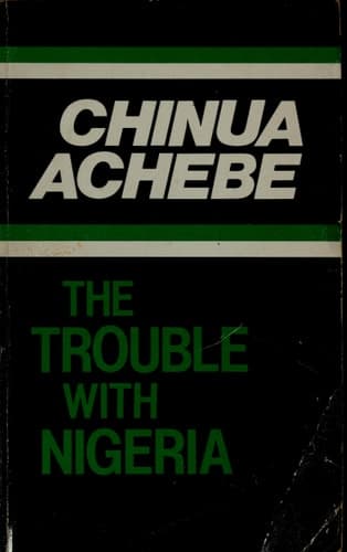 Cover of The trouble with Nigeria