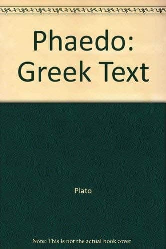 Cover of Phaedo of Plato (Philosophy of Plato and Aristotle)