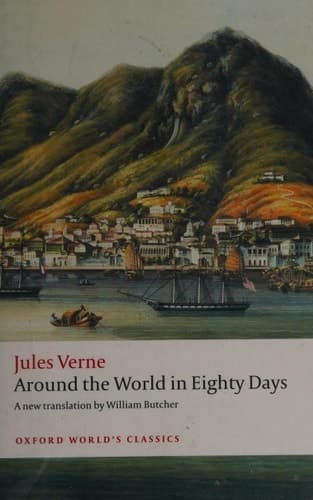 Cover of Around the world in eighty days