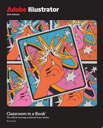 Cover of Adobe Illustrator Classroom in a Book 2024 Release