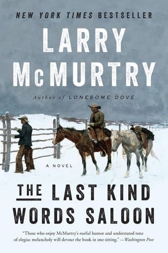 Cover of The Last Kind Words Saloon A Novel