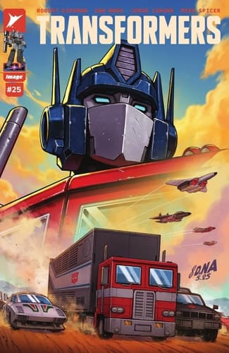 Cover of Transformers #25