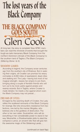 Cover of The Black Company Goes South