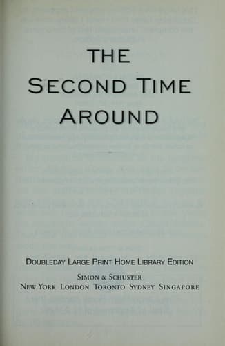 Cover of The second time around