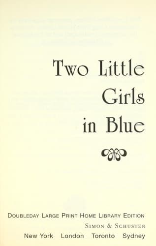 Cover of Two Little Girls in Blue