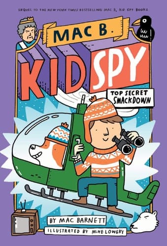Cover of Top Secret Smackdown (Mac B. , Kid Spy #3)