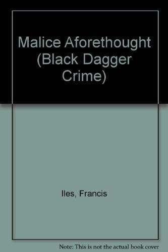 Cover of Malice Afterthought
