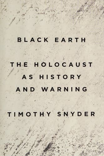 Cover of Black Earth The Holocaust as History and Warning