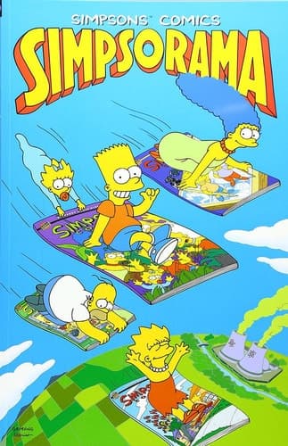 Cover of Simpsons comics simpsorama