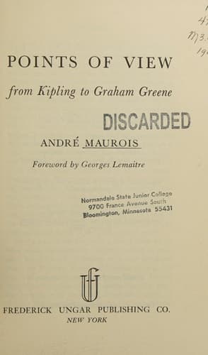 Cover of Points of View