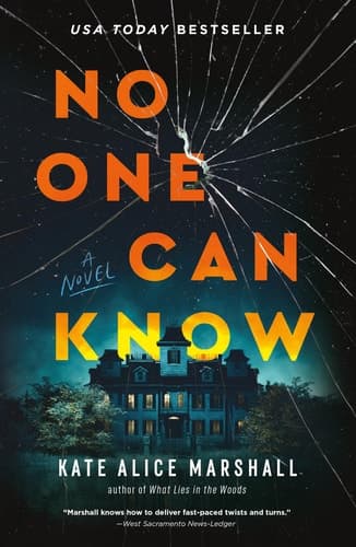 Cover of No One Can Know A Novel