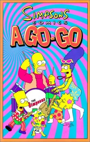 Cover of Simpsons Comics A-Go-Go (Simpsons Compilation)