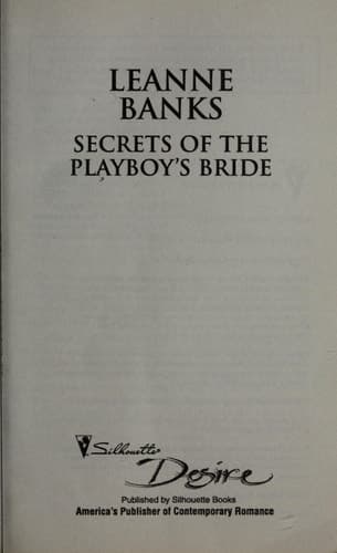 Cover of Secrets of the playboy's bride