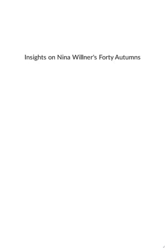 Cover of Summary of Nina Willner's Forty Autumns