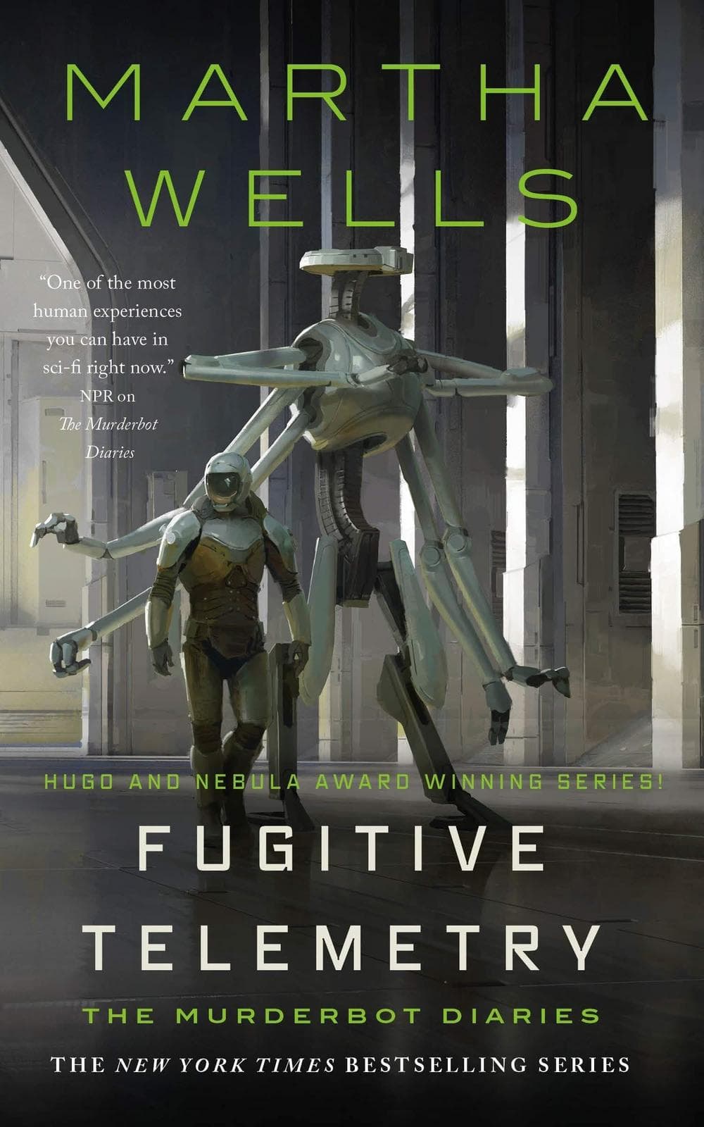 Cover of Fugitive Telemetry: The Murderbot Diaries, Book 6