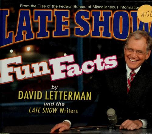 Cover of Late show fun facts