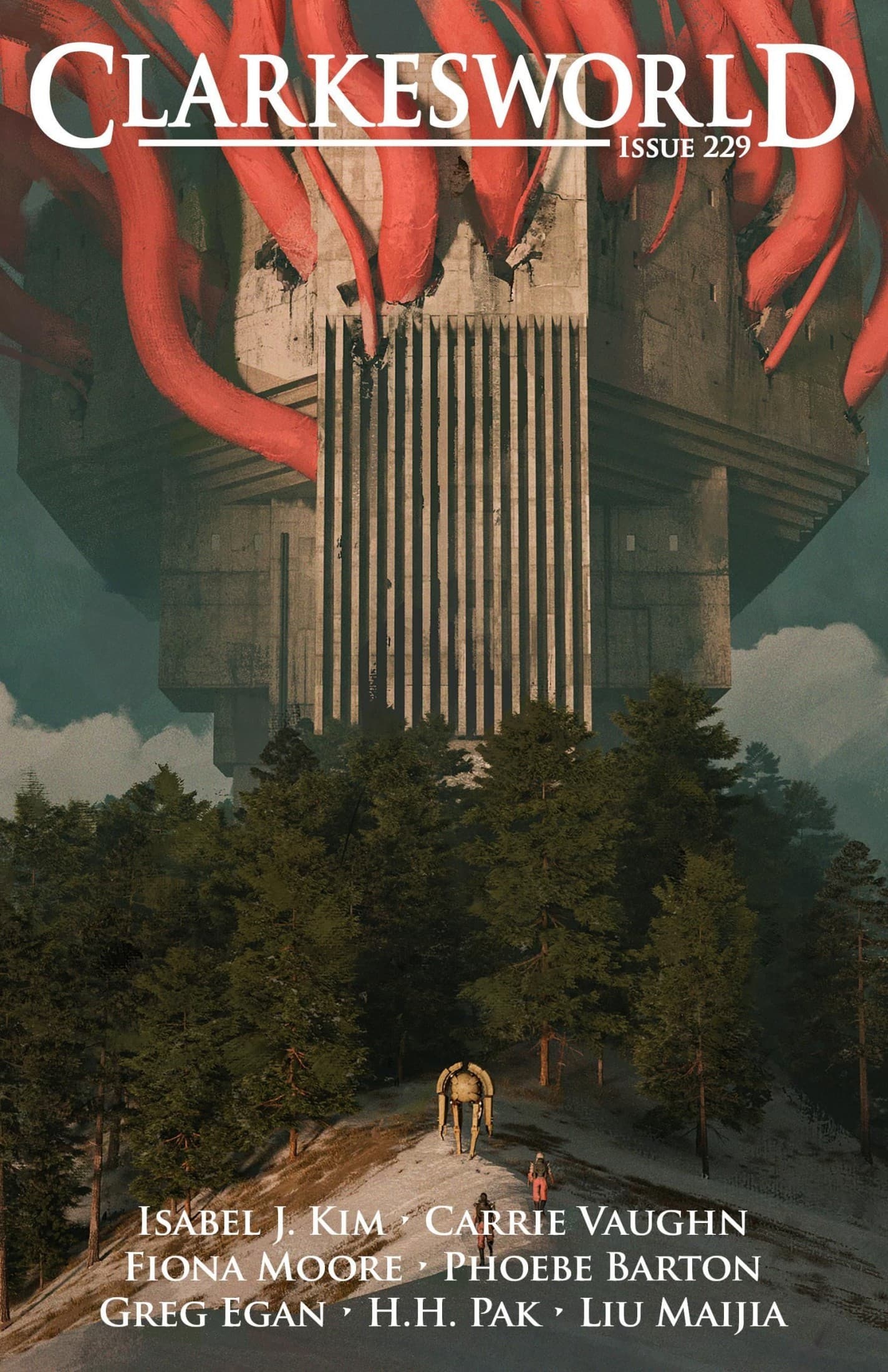 Cover of Clarkesworld Magazine Issue 229