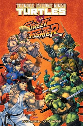 Cover of Teenage Mutant Ninja Turtles vs. Street Fighter