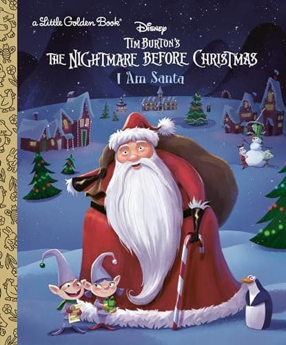 Cover of I Am Santa Claus (Disney Tim Burton's the Nightmare Before Christmas)