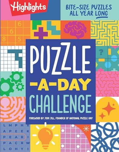 Cover of Puzzle-A-Day Challenge