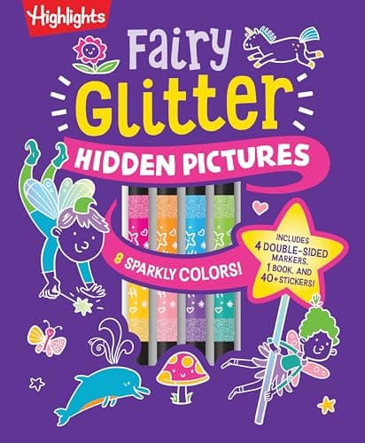 Cover of Fairy Glitter Hidden Pictures