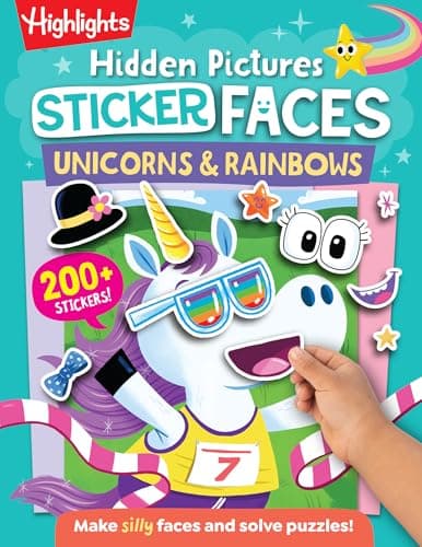 Cover of Hidden Pictures Sticker Faces
