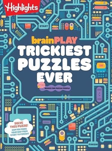 Cover of BrainPLAY Trickiest Puzzles Ever