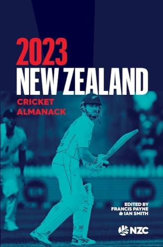 Cover of 2023 New Zealand Cricket Almanack