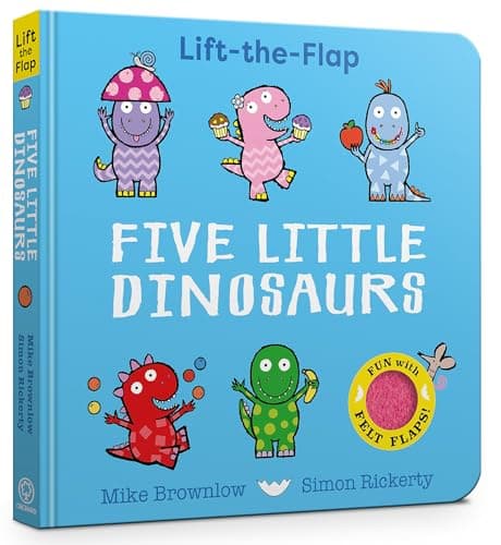 Cover of Five Little Dinosaurs Munch Their Lunch