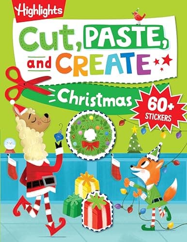 Cover of Cut, Paste, and Create Christmas