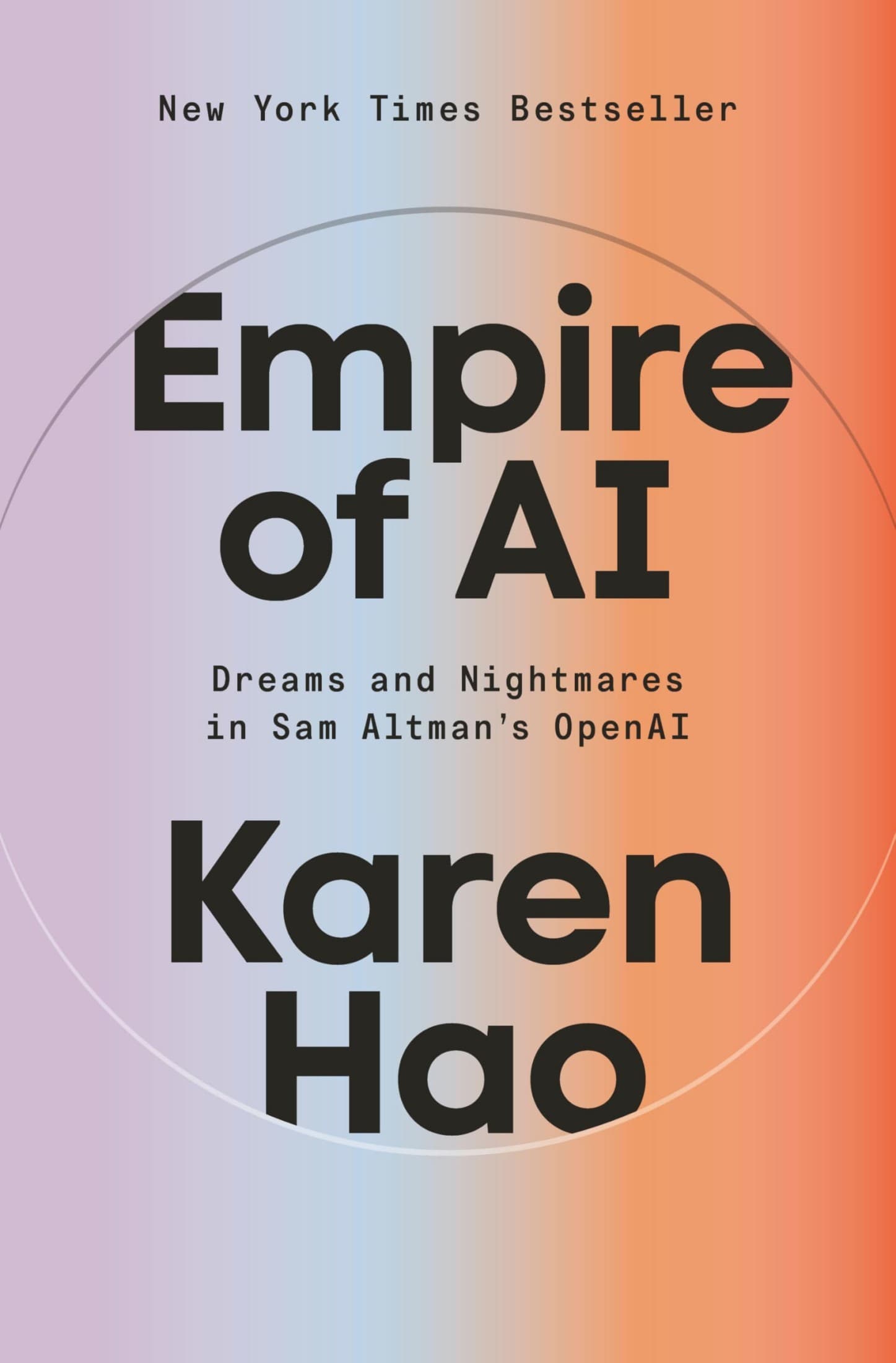 Cover of Empire of AI