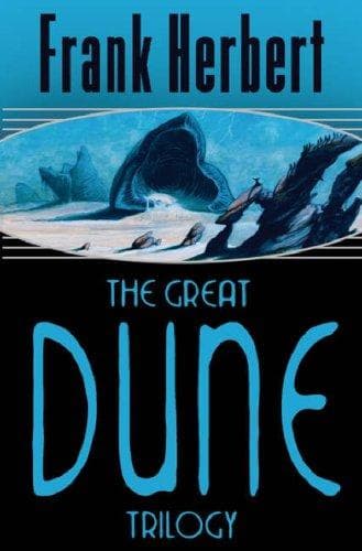 Cover of Frank Herbert's Dune Saga 3-Book Deluxe Hardcover Boxed Set