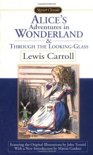 Cover of Alice's Adventures in Wonderland and Through the Looking Glass